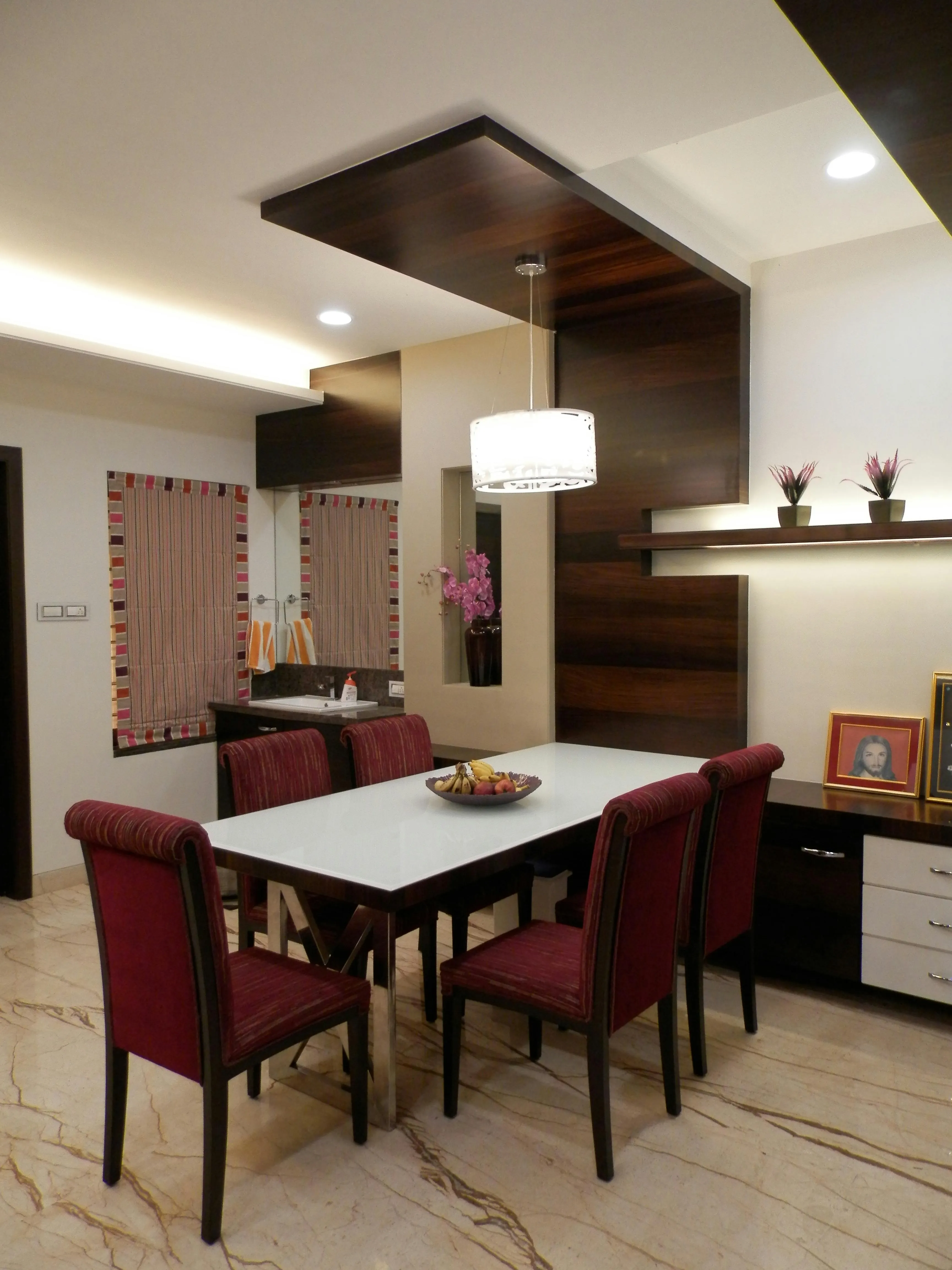 Modern Dining Room Interior Design Bangalore